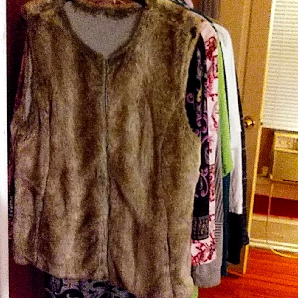A fur vest